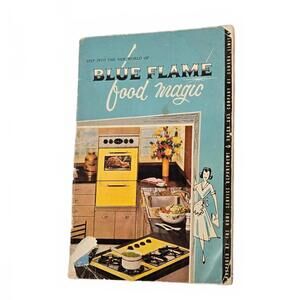 Almanac / Cookbook Union Gas Blue Flame Food Magic Cookbook / Antique